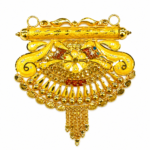 Elegant Floral Gold Pendant – 5.000g Pure Gold