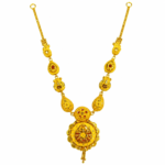Traditional Gold Pendant Necklace 4.390g